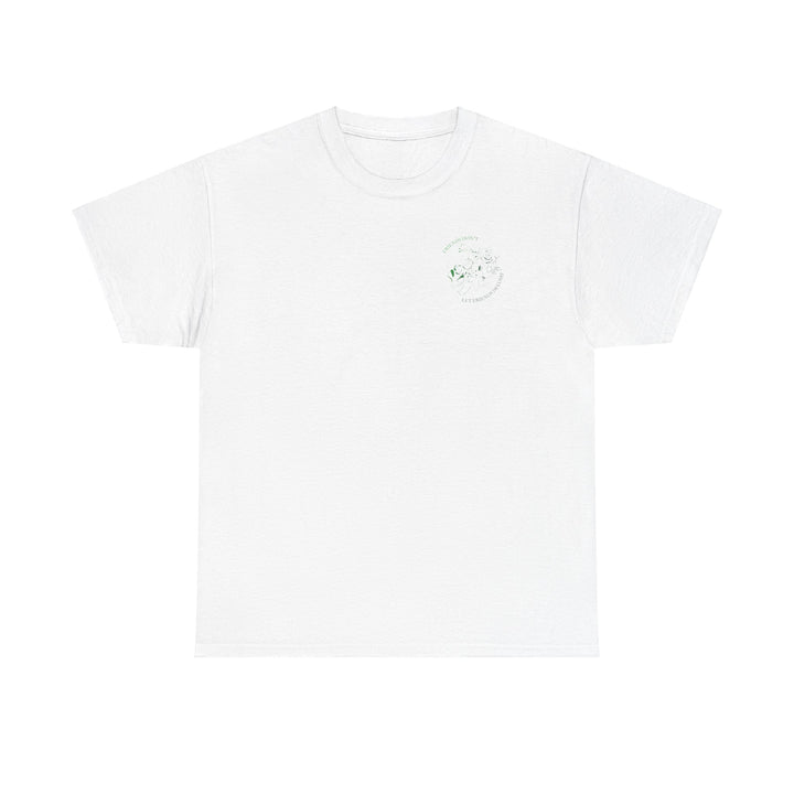 "Friends Don't Let Friends Decomp" Side Skull Unisex Heavy Cotton Tee