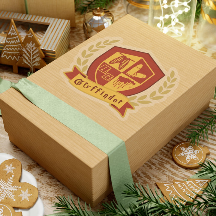 Crimson & Gold Forensic Valor Vinyl Adhesive Sticker