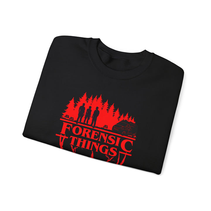 "Forensic Things" Logo Unisex Heavy Blend™ Crewneck Sweatshirt