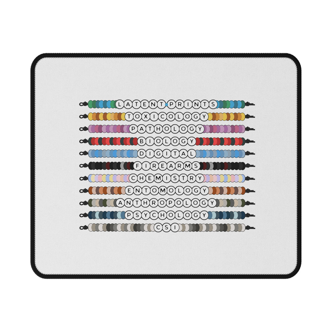 "Forensic Besties" Non-Slip Mouse Pad