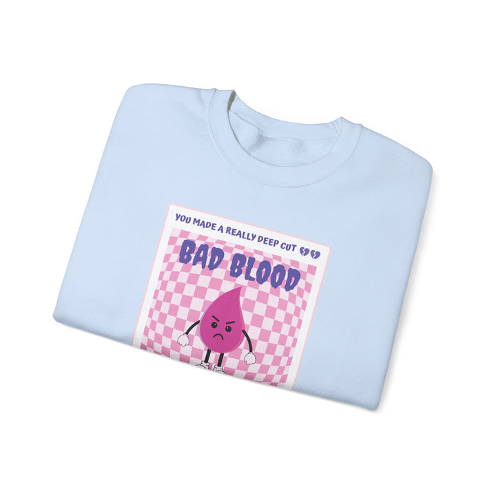 "Bad Blood" Unisex Heavy Blend™ Crewneck Sweatshirt