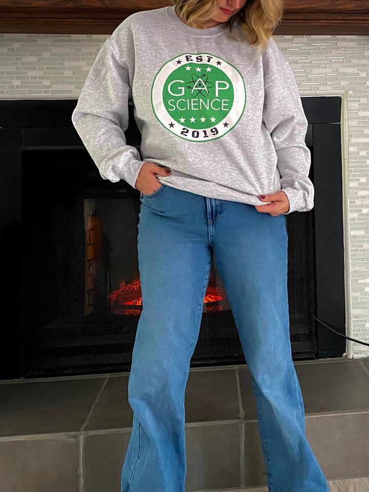 Gap Science Circle Unisex Heavy Blend™ Crewneck Sweatshirt