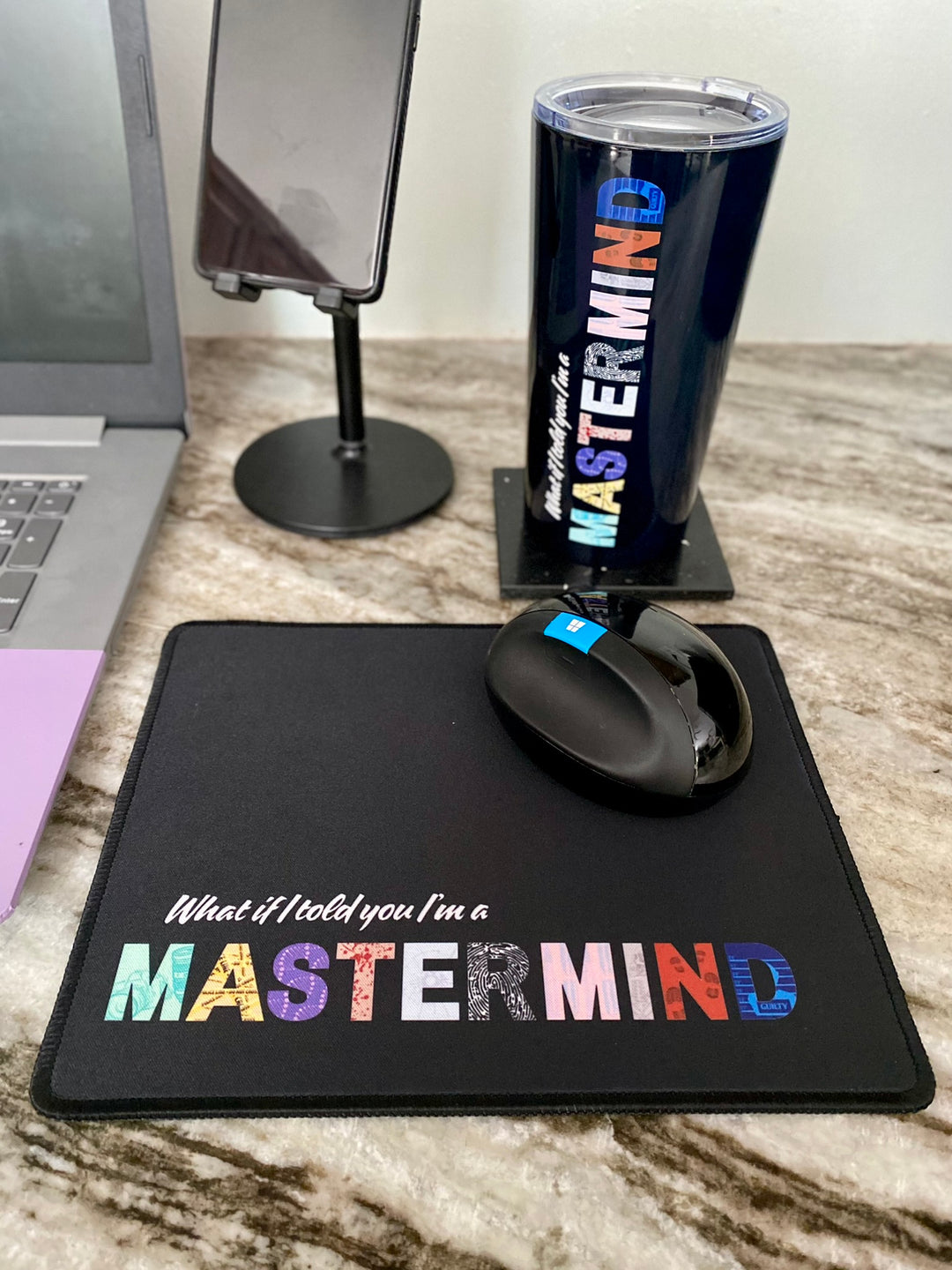 "Mastermind" Non-Slip Mouse Pad