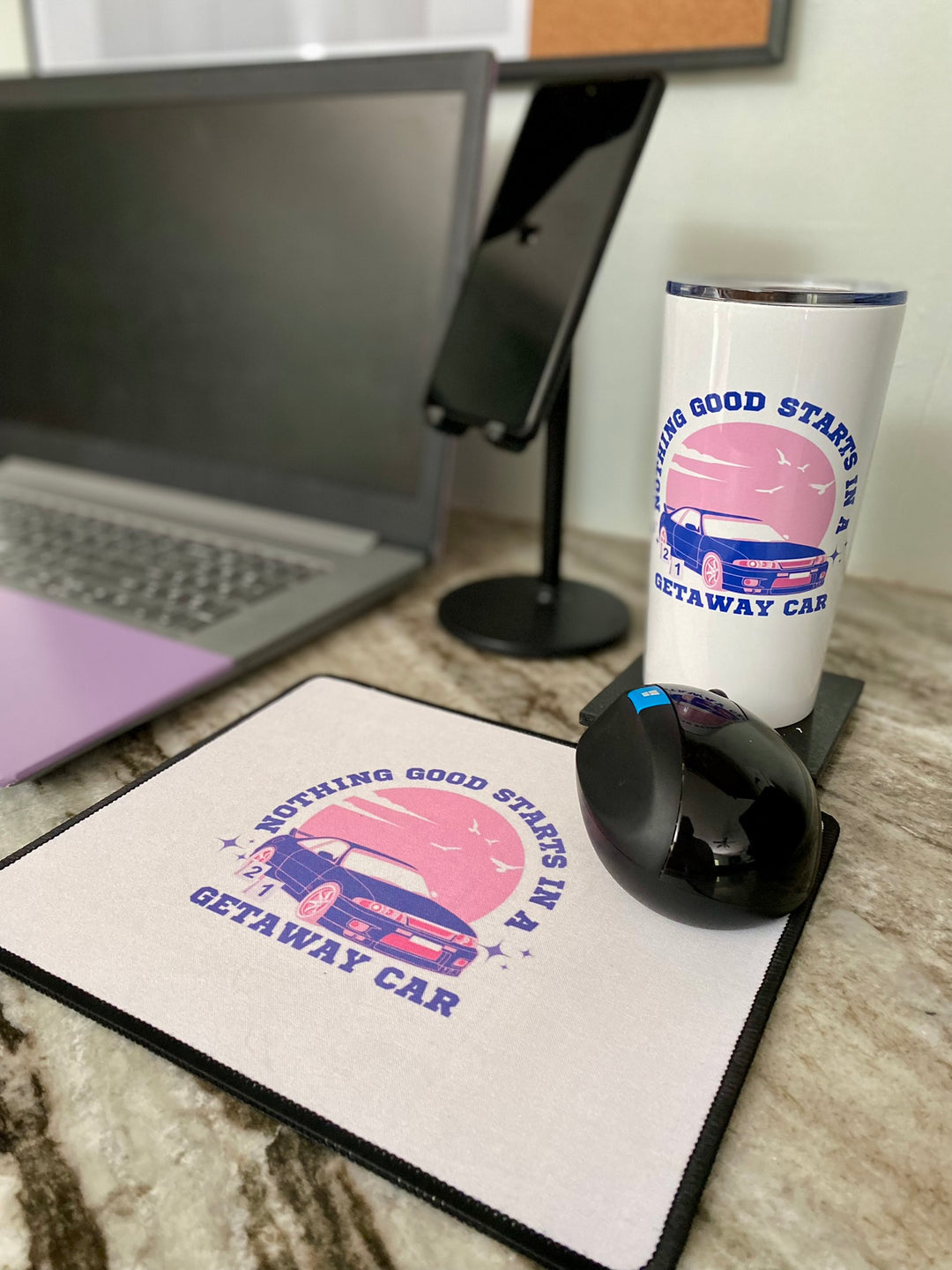 "Getaway Car" Tumbler 20oz