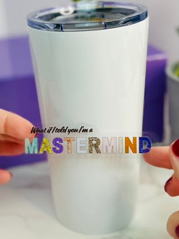 "Mastermind" Vinyl Adhesive Sticker
