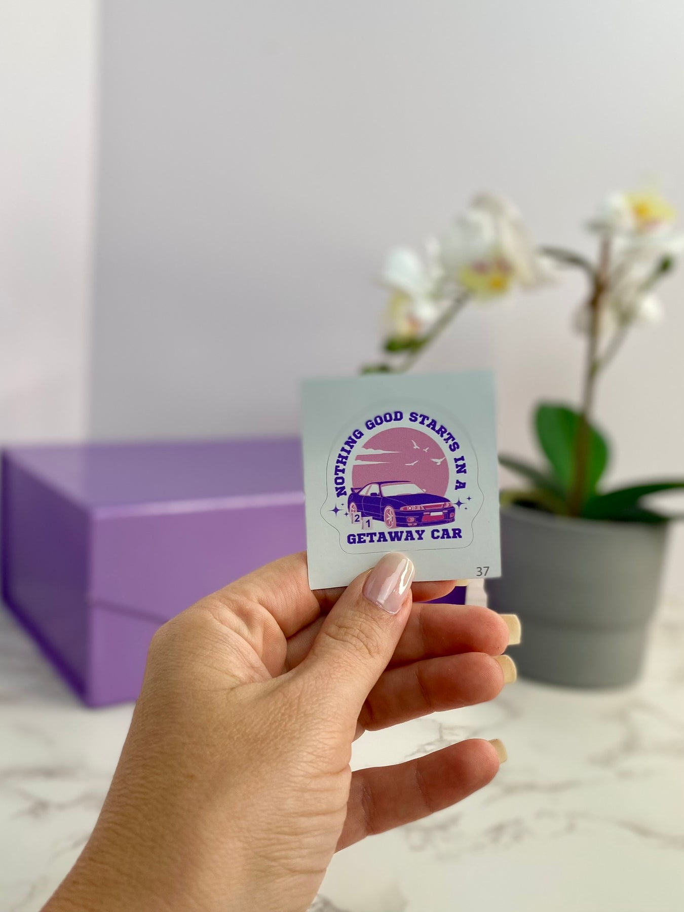Gapped Sticker