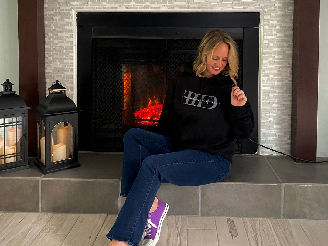 "The Tortured Forensics Department" Logo Unisex Heavy Blend™ Hooded Sweatshirt