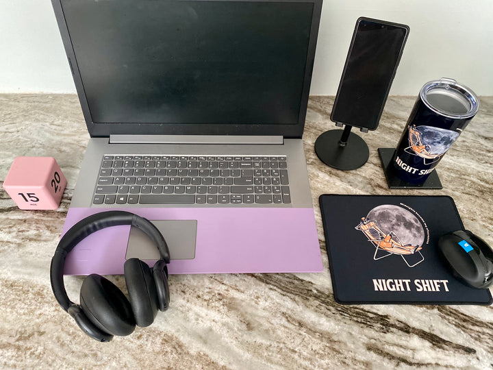 "Night Shift" Non-Slip Mouse Pad