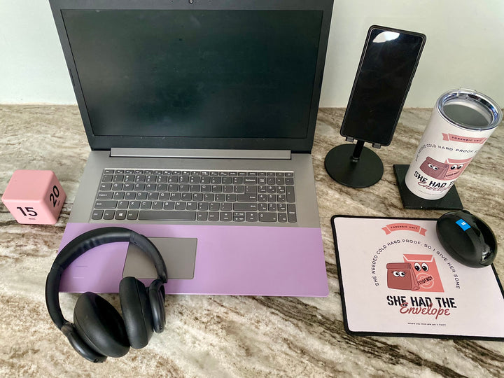 "She Had the Envelope" Non-Slip Mouse Pad