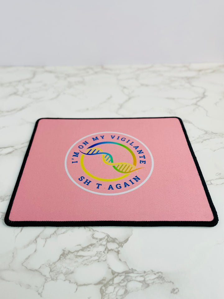 "Vigilante DNA" Non-Slip Mouse Pad