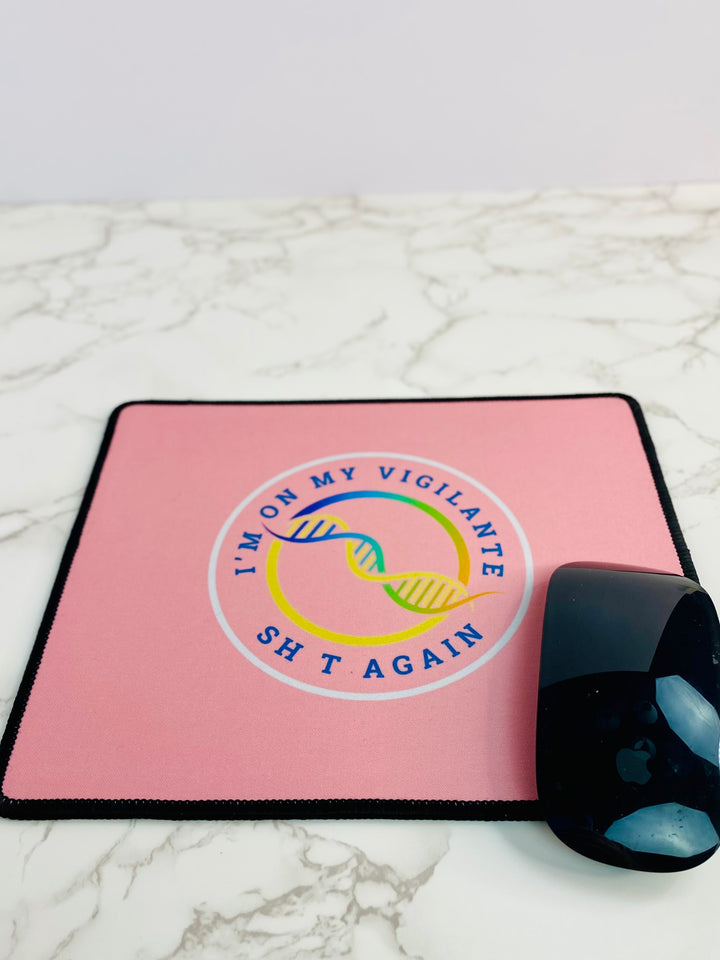 "Vigilante DNA" Non-Slip Mouse Pad