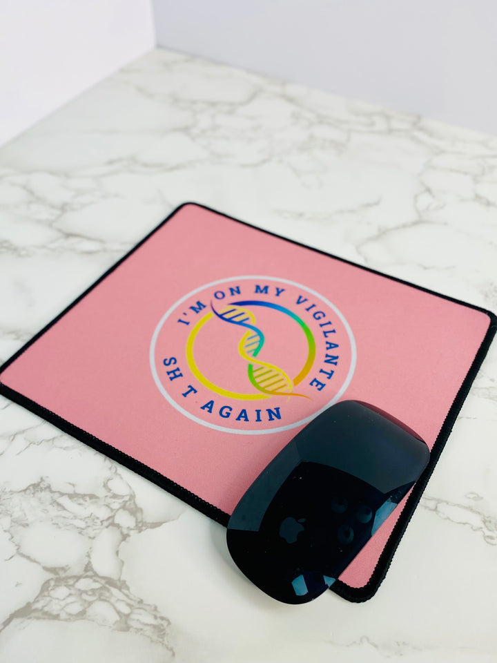 "Vigilante DNA" Non-Slip Mouse Pad