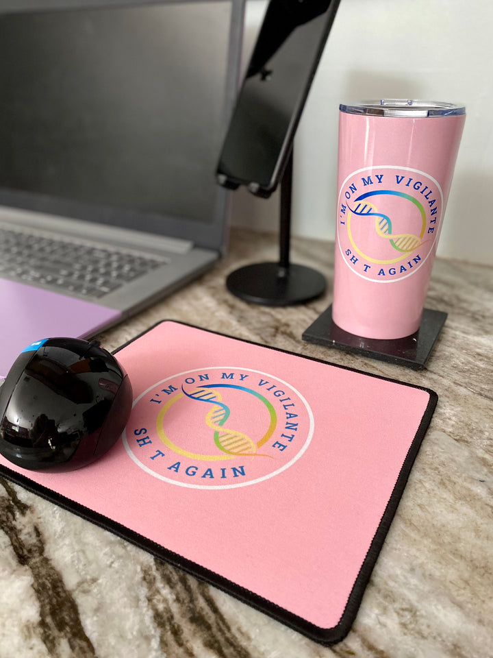 "Vigilante DNA" Non-Slip Mouse Pad