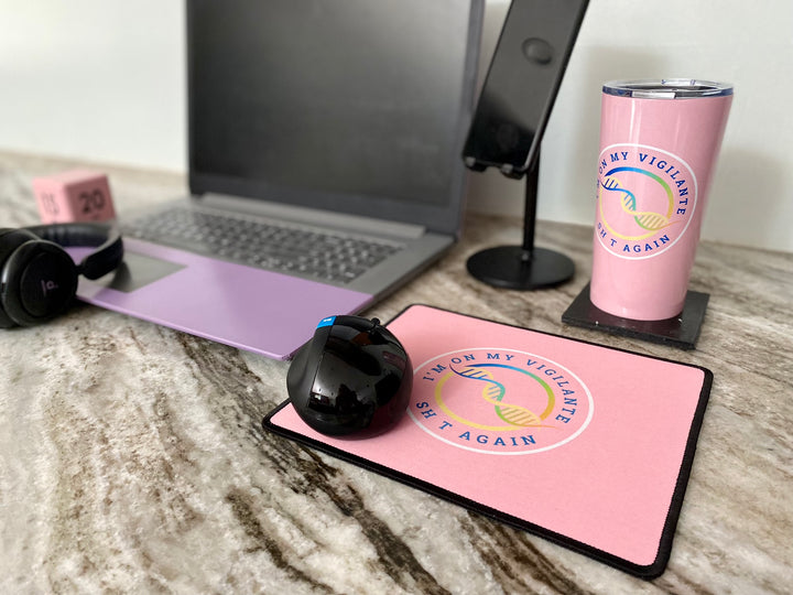 "Vigilante DNA" Non-Slip Mouse Pad