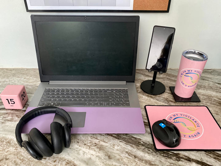 "Vigilante DNA" Non-Slip Mouse Pad