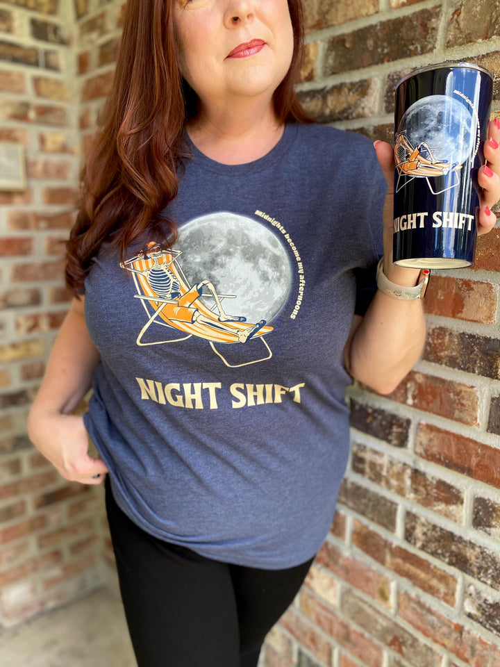 "Night Shift" Tumbler 20oz