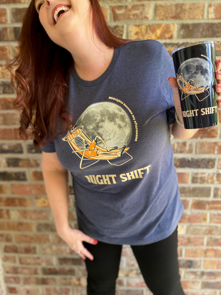 "Night Shift" Tumbler 20oz