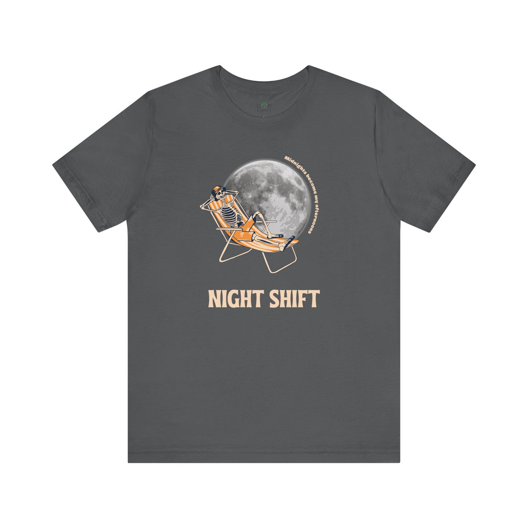 "Night Shift" Unisex Jersey Short Sleeve Tee