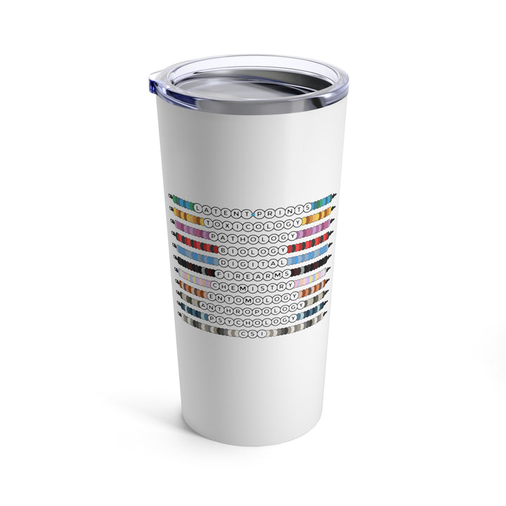 "Forensic Besties" Tumbler 20oz