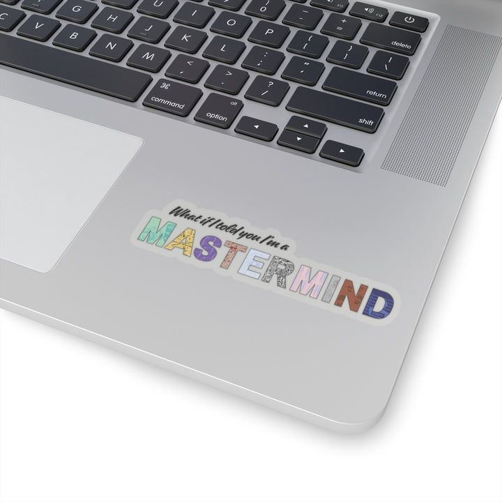 "Mastermind" Vinyl Adhesive Sticker
