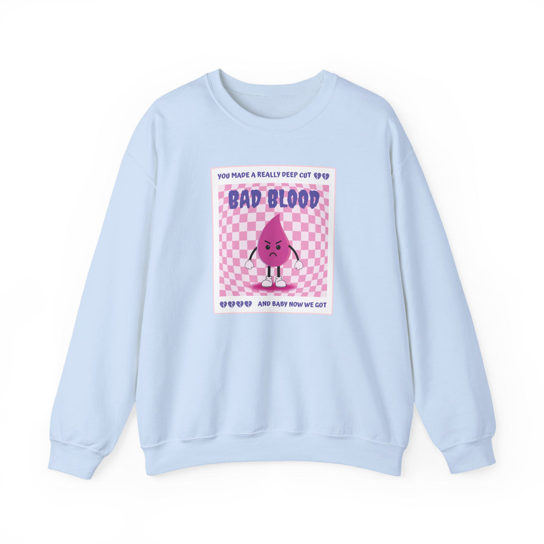 "Bad Blood" Unisex Heavy Blend™ Crewneck Sweatshirt