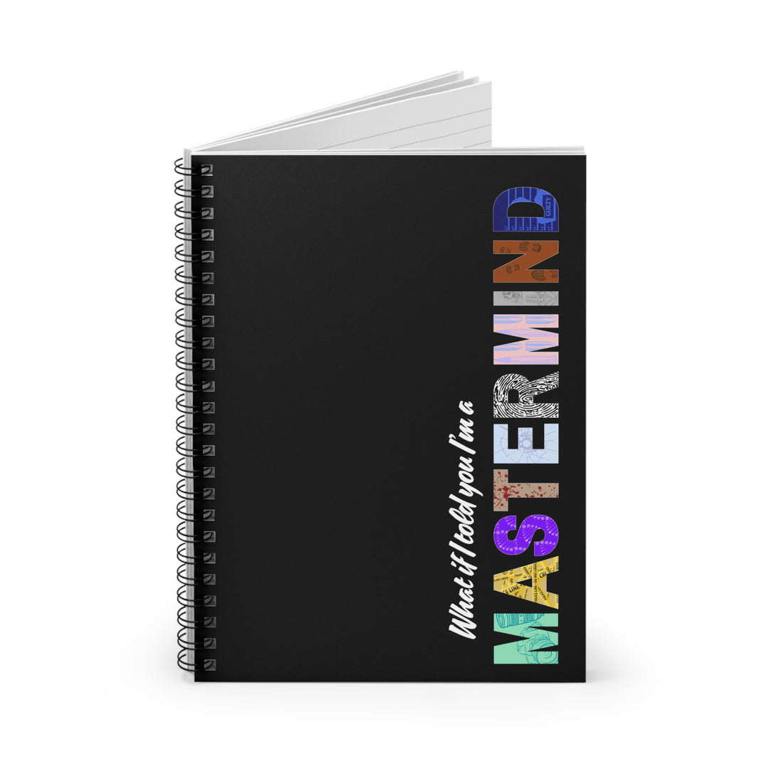"Mastermind" Spiral Notebook - Ruled Line