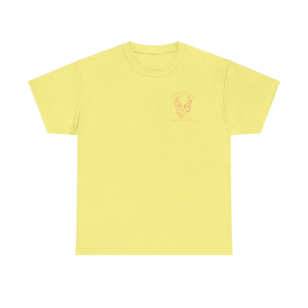 "Friends Don't Let Friends Decomp" Skull Unisex Heavy Cotton Tee