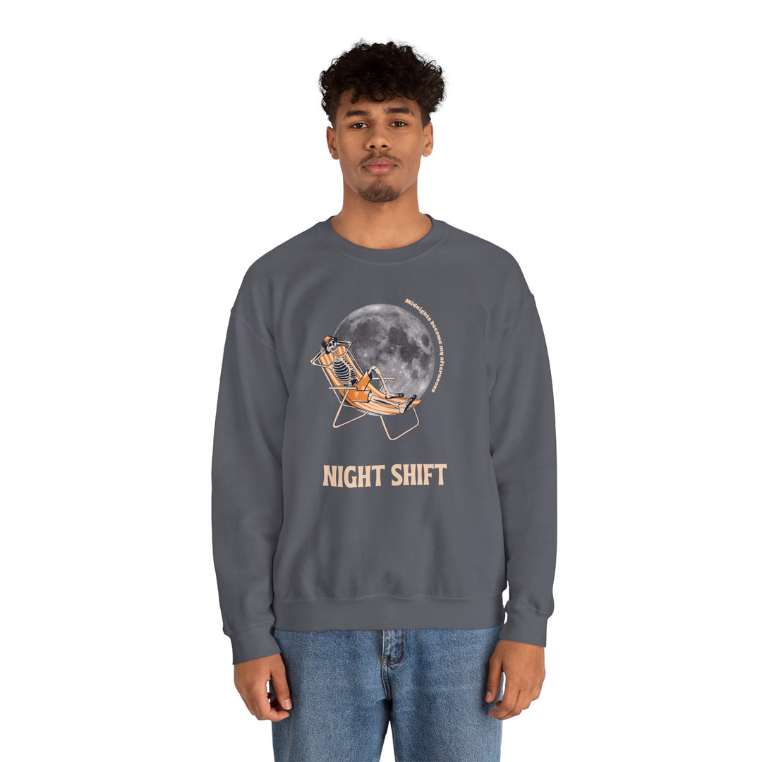“Night Shift” Unisex Heavy Blend™ Crewneck Sweatshirt