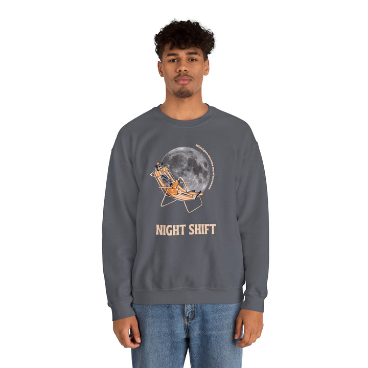 “Night Shift” Unisex Heavy Blend™ Crewneck Sweatshirt
