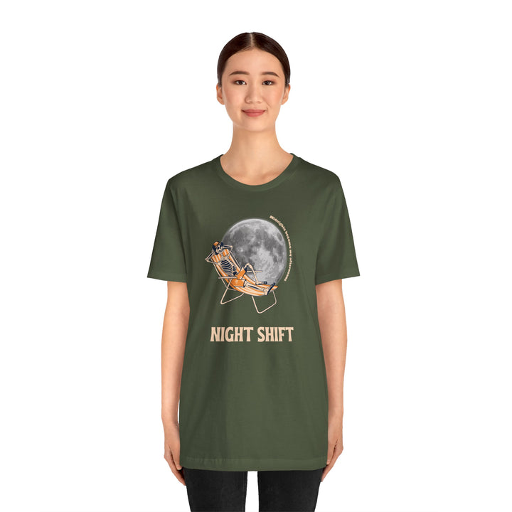 "Night Shift" Unisex Jersey Short Sleeve Tee