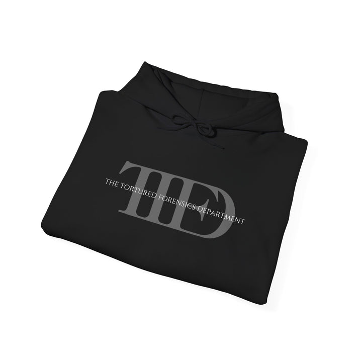 "The Tortured Forensics Department" Logo Unisex Heavy Blend™ Hooded Sweatshirt