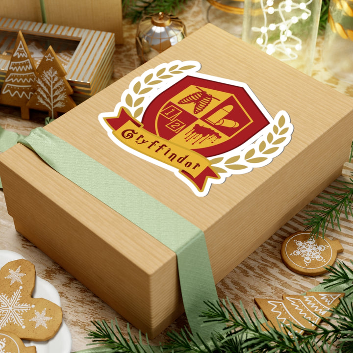 Crimson & Gold Forensic Valor Vinyl Adhesive Sticker