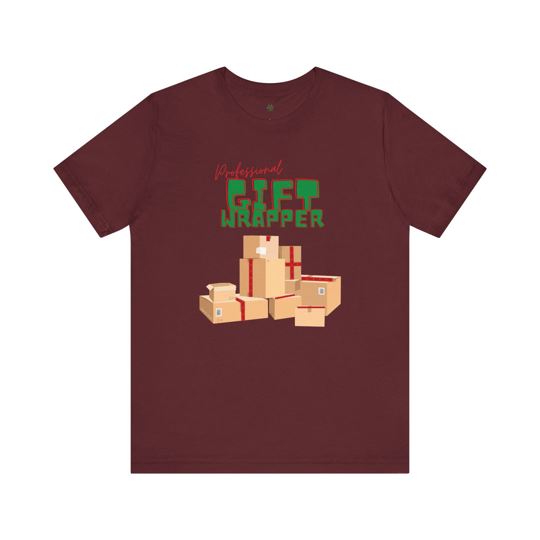 "Professional Gift Wrapper" Unisex Jersey Short Sleeve Tee