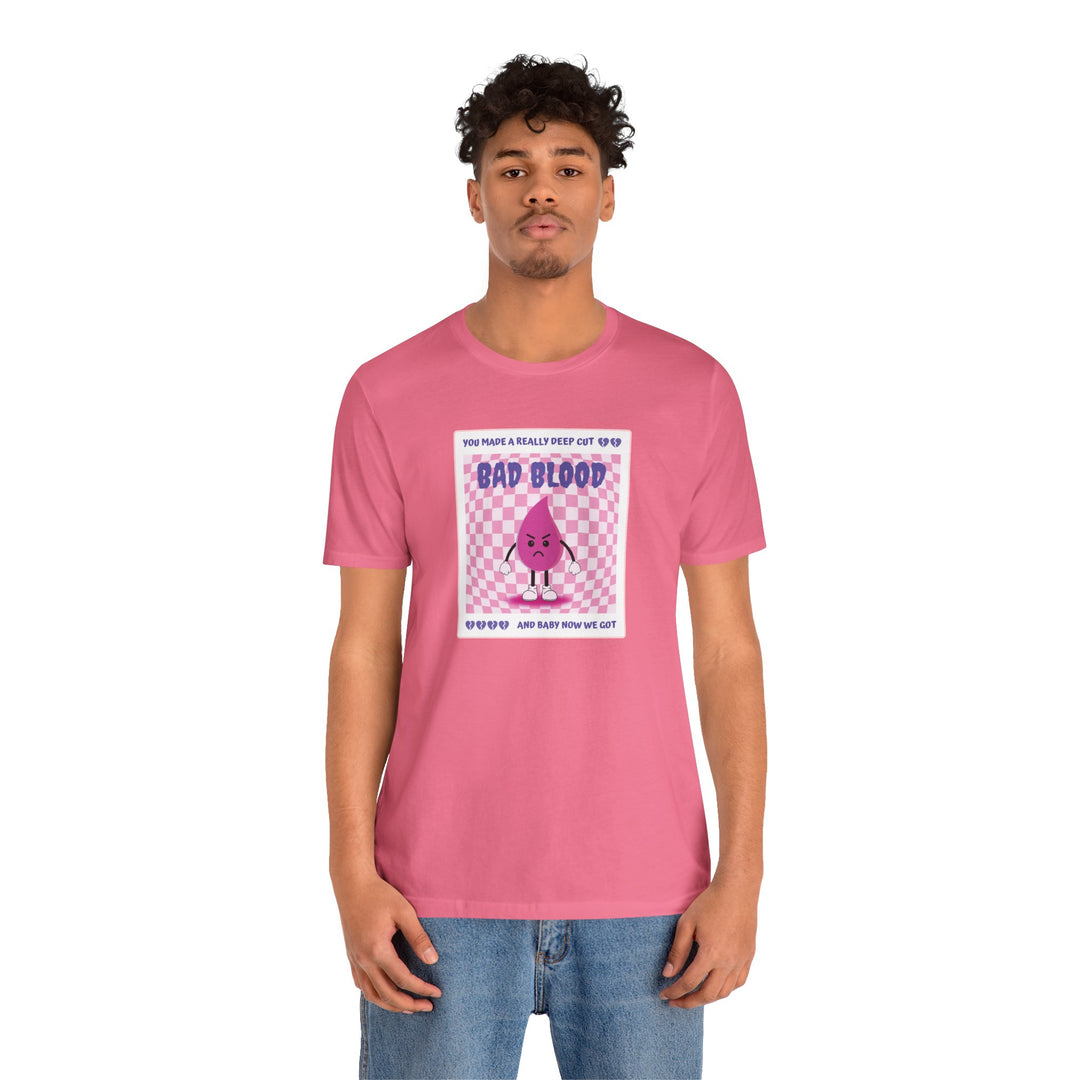 "Bad Blood" Unisex Jersey Short Sleeve Tee