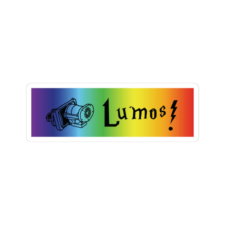 Electromagnetic Spectrum "Lumos" Vinyl Adhesive Sticker