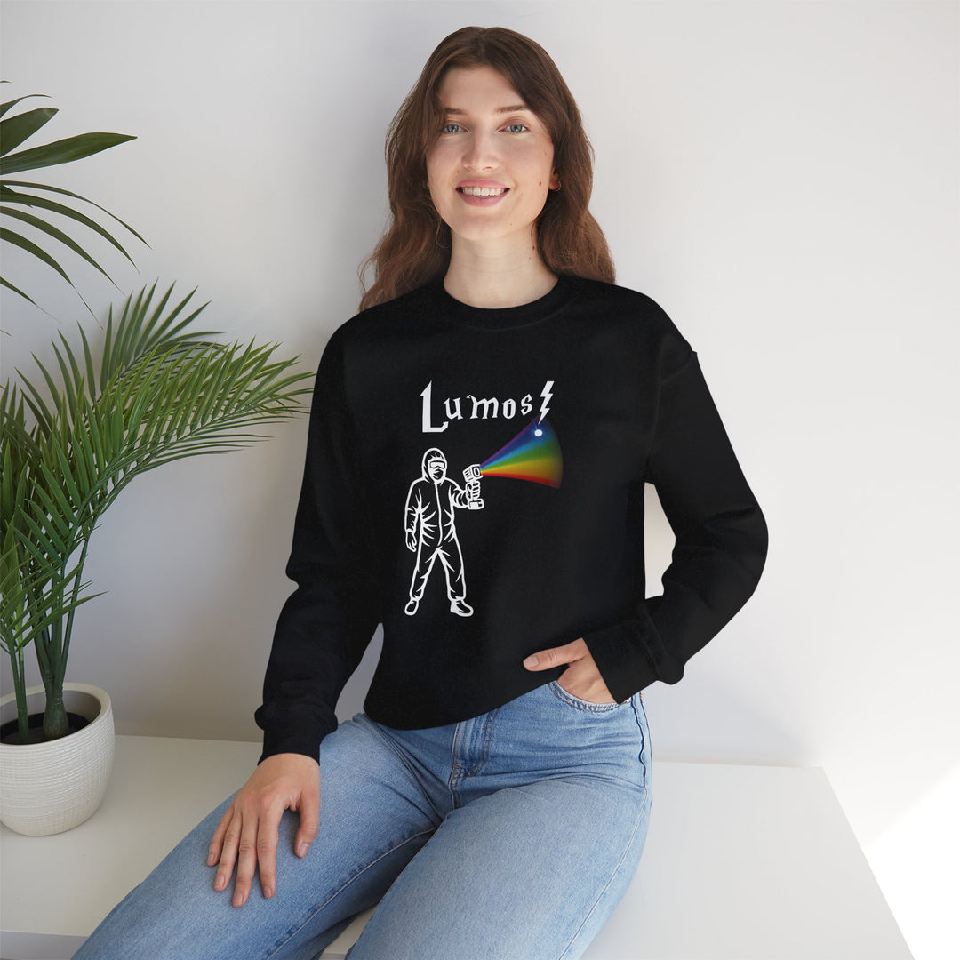 Alternate Light Source "Lumos!" Unisex Heavy Blend™ Crewneck Sweatshirt