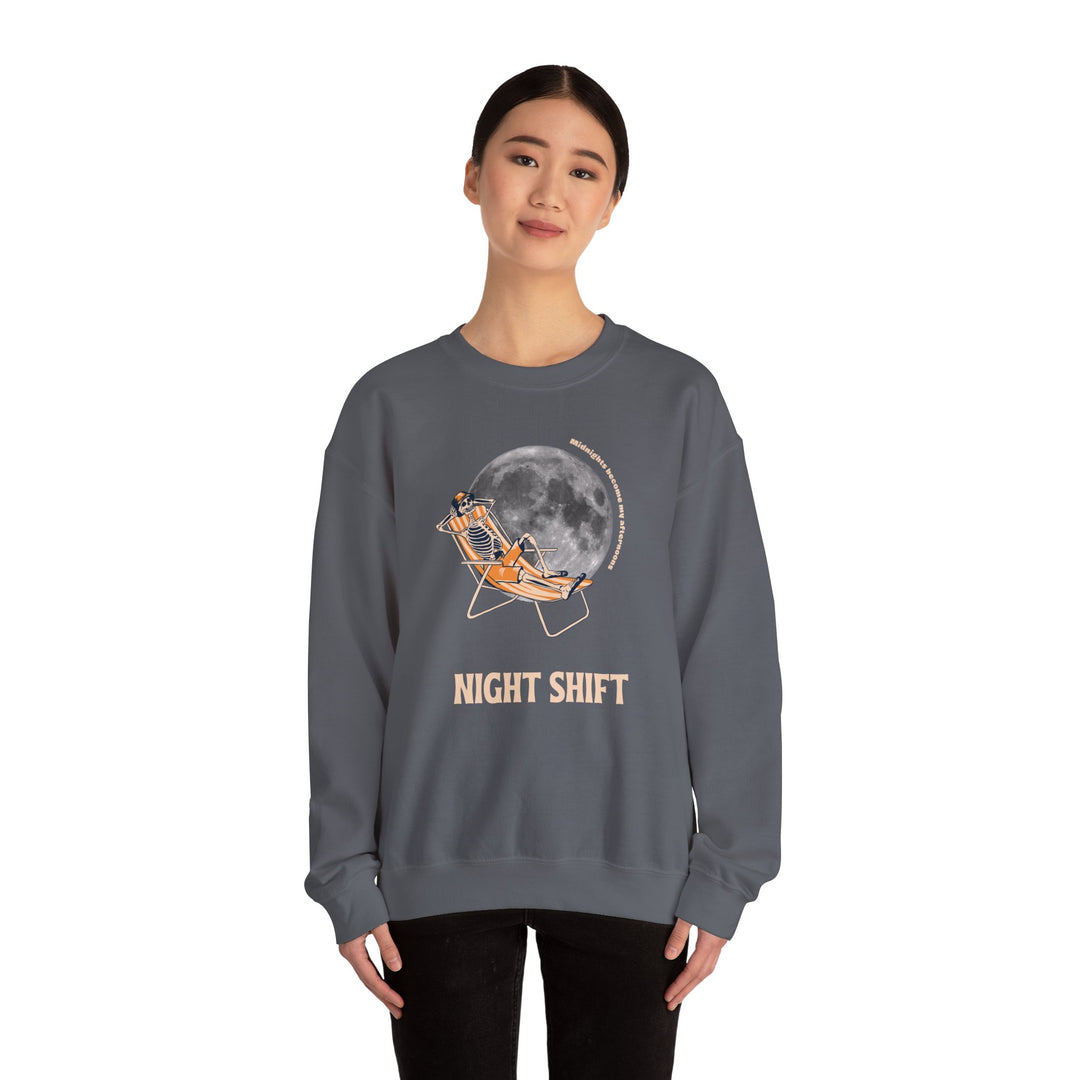 “Night Shift” Unisex Heavy Blend™ Crewneck Sweatshirt