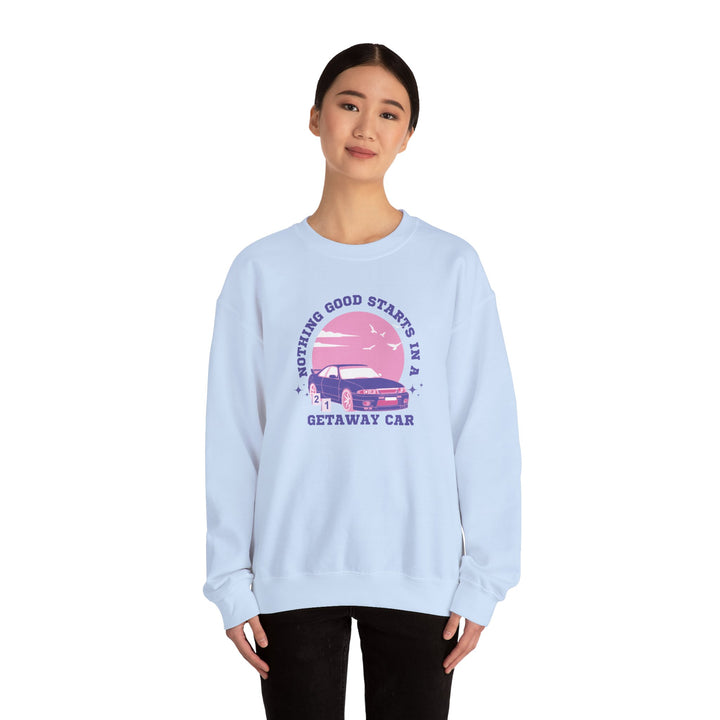 "Getaway Car" Unisex Heavy Blend™ Crewneck Sweatshirt