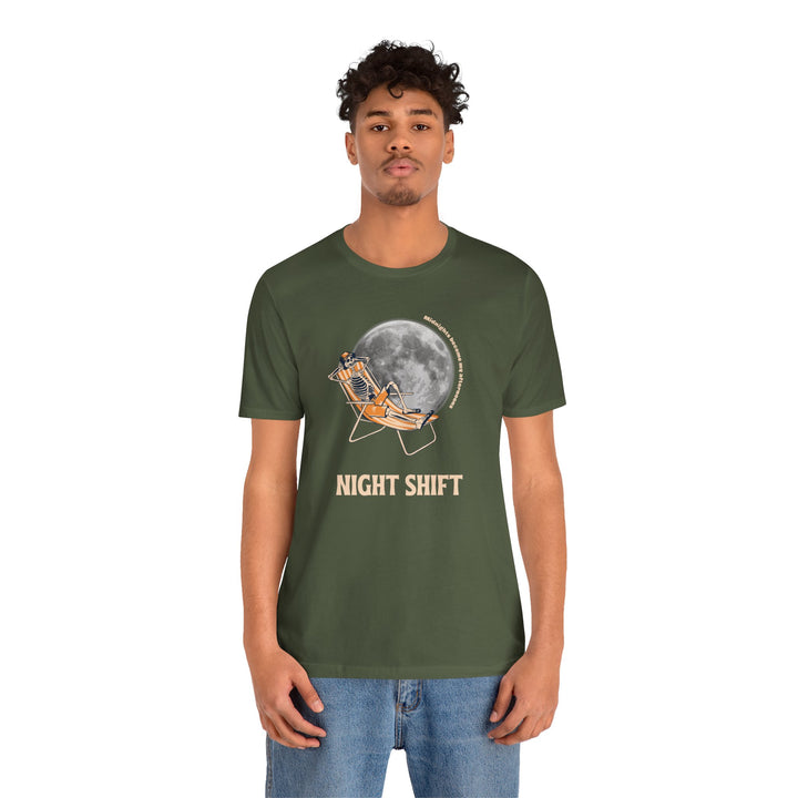 "Night Shift" Unisex Jersey Short Sleeve Tee