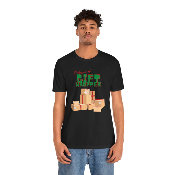 "Professional Gift Wrapper" Unisex Jersey Short Sleeve Tee