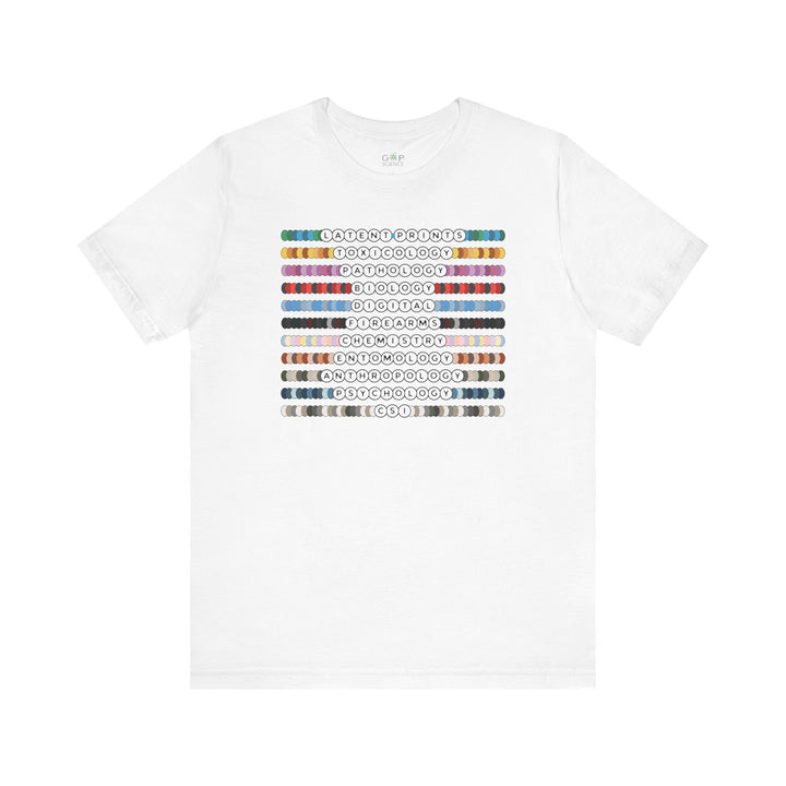 "Forensic Besties" Front Design Unisex Jersey Short Sleeve Tee