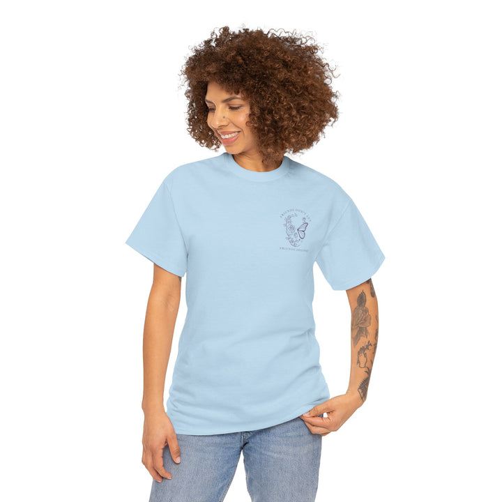 "Friends Don't Let Friends Decomp" Skull Unisex Heavy Cotton Tee