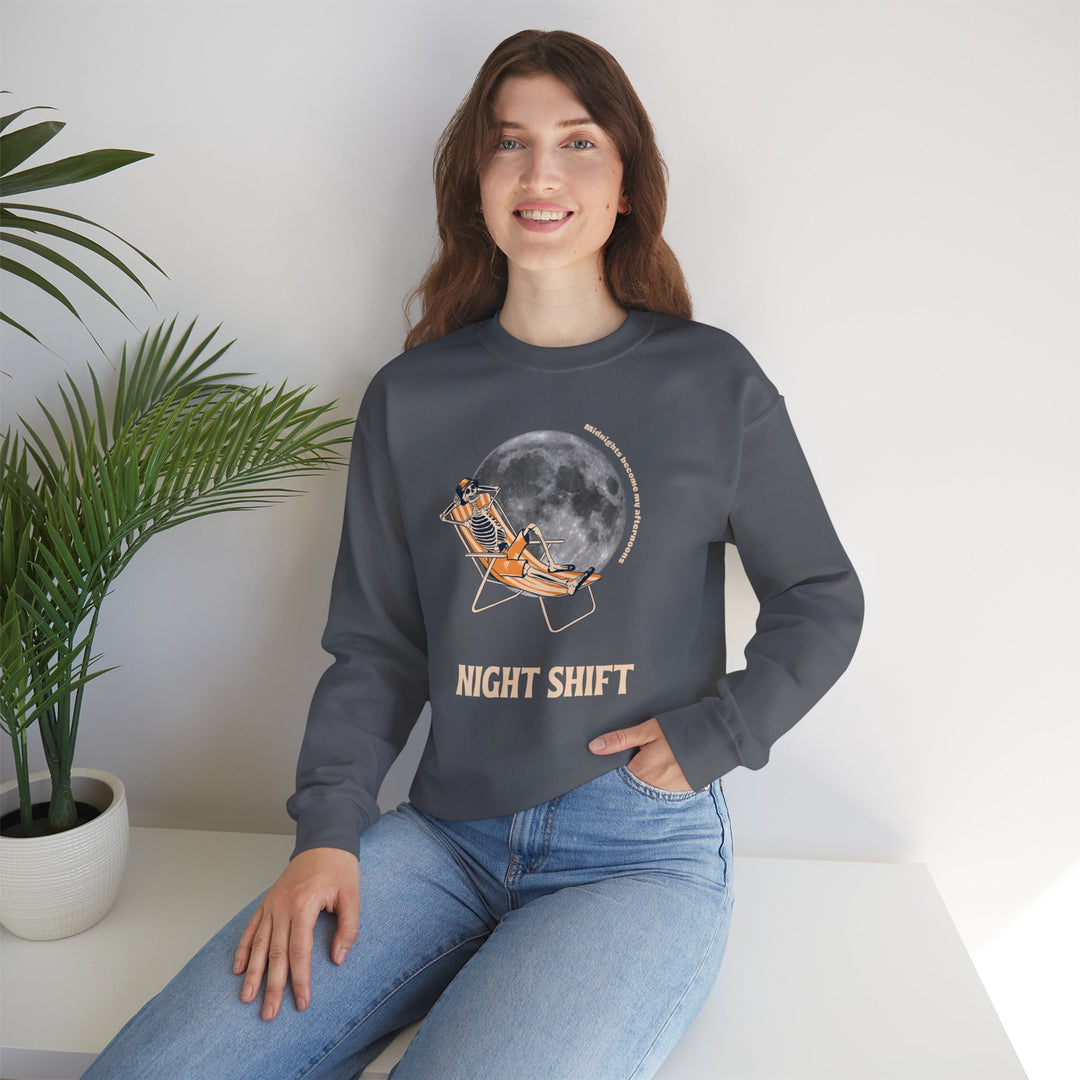 “Night Shift” Unisex Heavy Blend™ Crewneck Sweatshirt