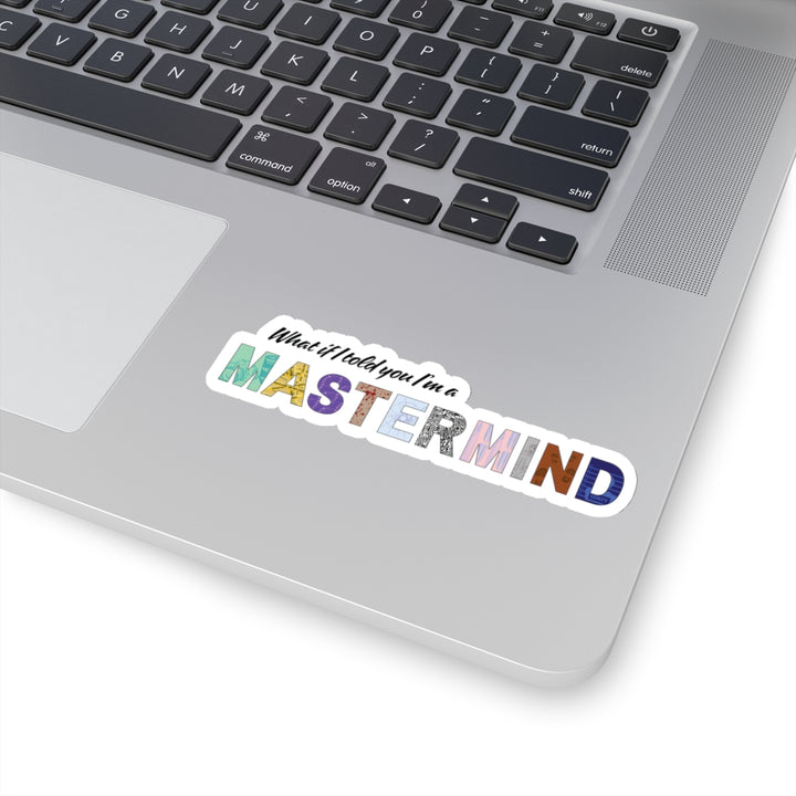 "Mastermind" Vinyl Adhesive Sticker