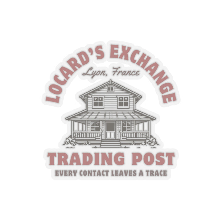 Locard's Exchange Trading Post Vinyl Adhesive Sticker