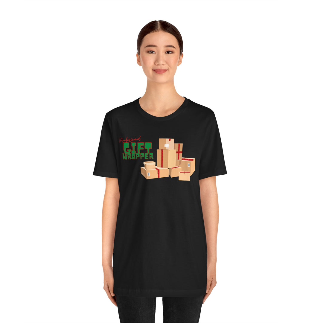 "Professional Gift Wrapper" Unisex Jersey Short Sleeve Tee