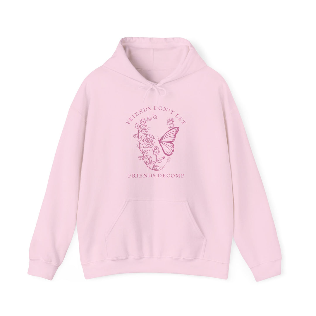 "Friends Don't Let Friends Decomp" Skull Unisex Heavy Blend™ Hooded Sweatshirt