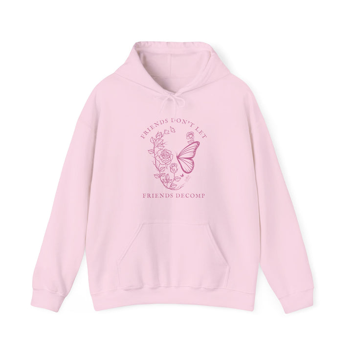 "Friends Don't Let Friends Decomp" Skull Unisex Heavy Blend™ Hooded Sweatshirt