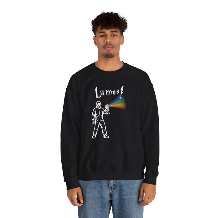 Alternate Light Source "Lumos!" Unisex Heavy Blend™ Crewneck Sweatshirt