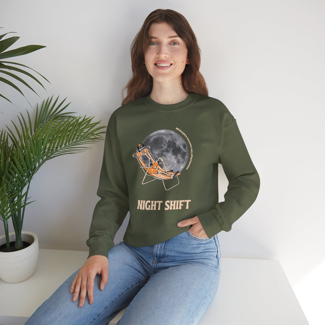 “Night Shift” Unisex Heavy Blend™ Crewneck Sweatshirt